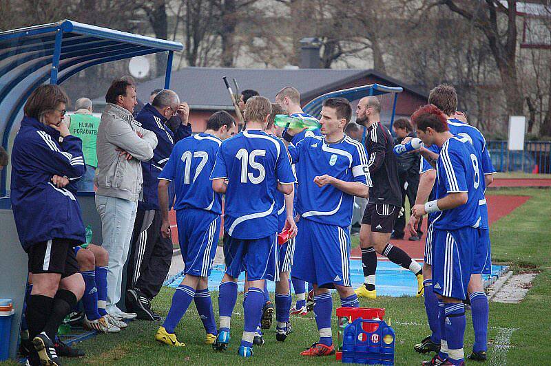 Divize: Domácí tým nevstřelil na jaře ještě branku a v sobotu prohrál s Malše Roudné 0:1 