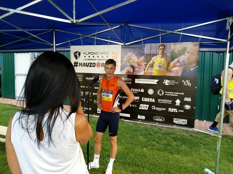 Český juniorský rekord na 1 500 metrů, Kladno 2020.
