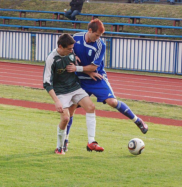 Divize: Domácí tým nevstřelil na jaře ještě branku a v sobotu prohrál s Malše Roudné 0:1 