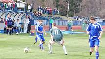 Divize: Domácí tým nevstřelil na jaře ještě branku a v sobotu prohrál s Malše Roudné 0:1 