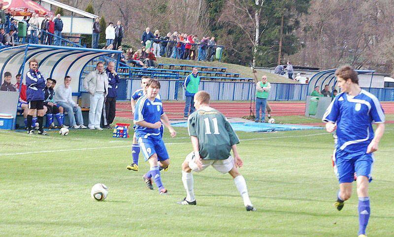 Divize: Domácí tým nevstřelil na jaře ještě branku a v sobotu prohrál s Malše Roudné 0:1 