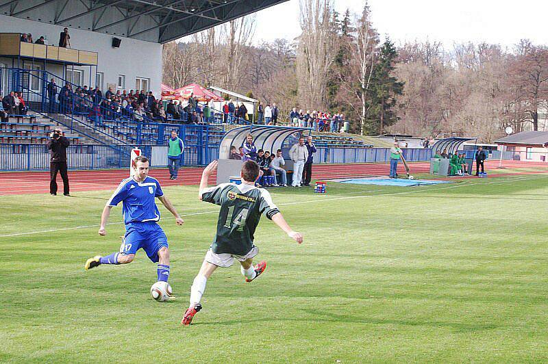 Divize: Domácí tým nevstřelil na jaře ještě branku a v sobotu prohrál s Malše Roudné 0:1 