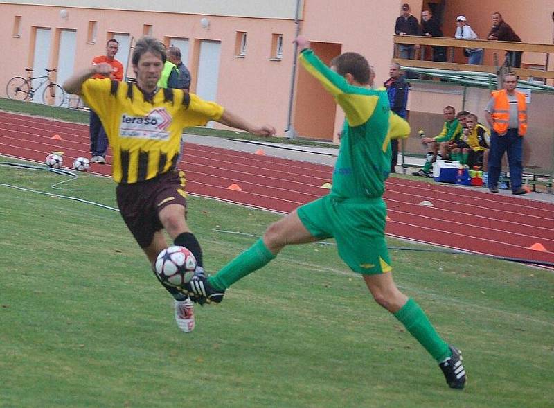 Stříbrští fotbalisté vydřeli v Puma krajském přeboru v utkání s Horažďovicemi výhru 3:2 