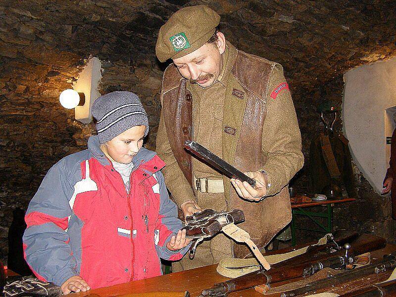 Výstava zbraní ve Stříbře