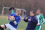 Fotbalisté FK Tachov se v domácím utkání s Meteorem Praha dočkali první jarní výhry