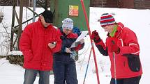 Ve Ski areálu Přimda se běžel lyžařský závod na 15 kilometrů klasickým způsobem.