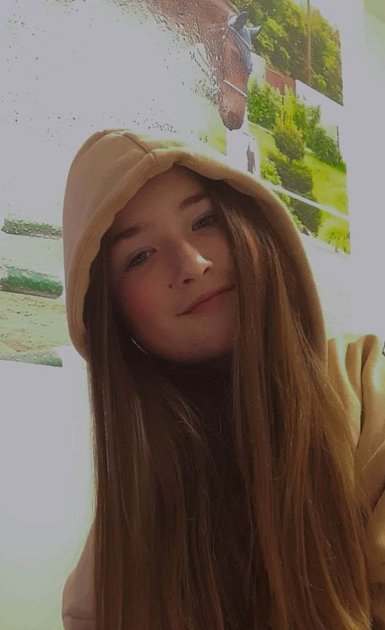 Sofie Eberlová, 13 let, Kladruby