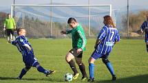 Sokol Kostelec (modré dresy) - Baník Stříbro B 5:0 (1:0)