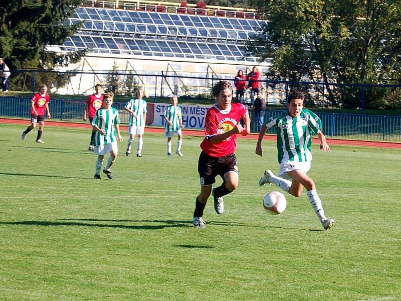 Fotbal – divize starších žáků: FK Tachov – Bohemians Praha 1905 4:2 (1:1) 