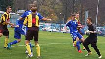 Fotbalová divize: Poslední zápas podzimu mezi FK Tachov a ZVVZ Milevsko skončil 1:0.