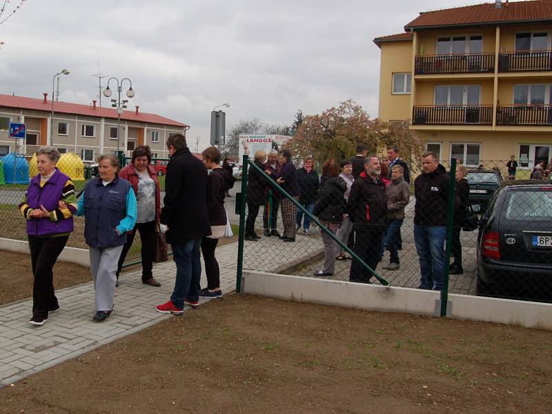 Slavnostní otevření Sportovně relaxačního parku v Kladrubech.