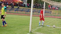 Fotbal-divize: Aktuálně třetí tým tabulky, FK Tachov, deklasoval doma Zličín 6:0