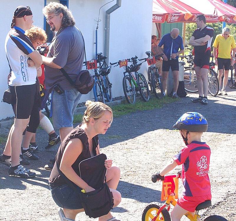 V Maršových Chodech se jel sedmý ročník závodu Bike maraton Českým lesem.