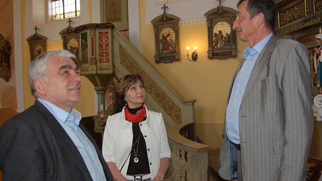 Návštěva Komise pro podporu venkova v Konstantinových Lázních a Chodském Újezdu