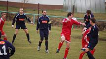 Mužstvo FK Tachov remizovalo v generálce na jarní část Přeboru Plzeňského kraje s divizním týmem J. Domažlice 2:2. 