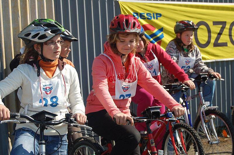 V Tachově se ve středu konalo Okresní kolo soutěže mladých cyklistů. 