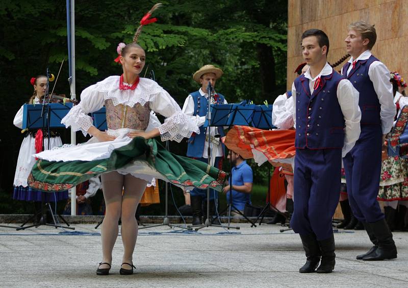 22. Mezinárodní folklorní festival CIOFF® Plzeň 2018, zahájení v Konstantinových Lázních.