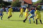 FK Staňkov (modrobílé dresy) - Baník Stříbro 0:7 (0:2)