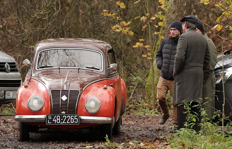 Filmaři se vrátili do zaniklé vsi, ve Výškovicích točil Tomáš Mašín Bratry