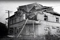 Historické snímky a dokumenty vztahující se k 14. únoru 1945,kdy došlo k bombardování Tachova.
