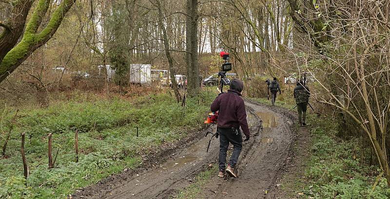 Filmaři se vrátili do zaniklé vsi, ve Výškovicích točil Tomáš Mašín Bratry