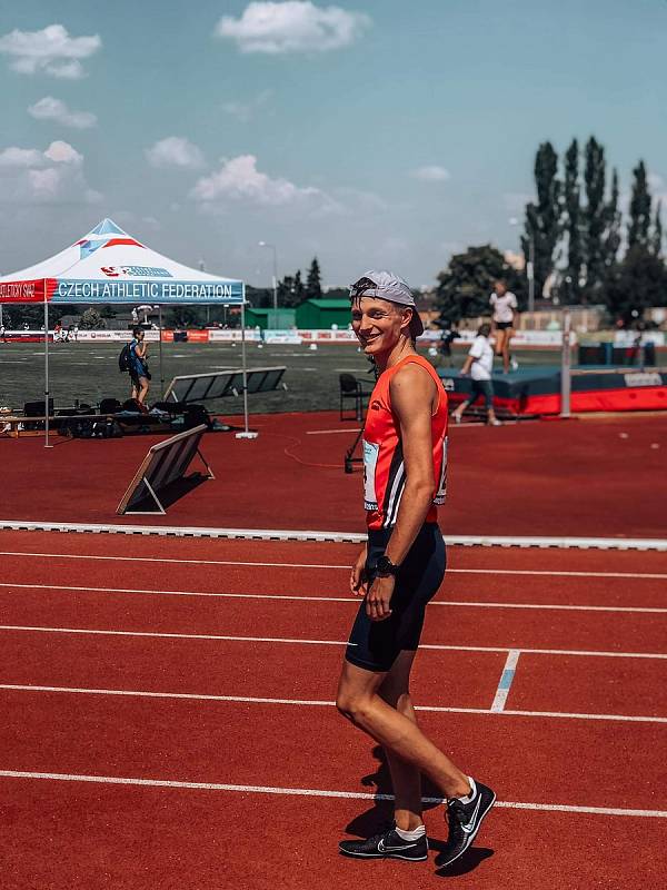 Jakub Davidík drží devět českých rekordů.