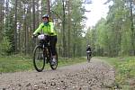 Cyklistického podniku se účastnili i kolaři z Tachovska.