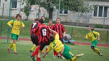 Fotbalové utkání Stříbro B – Lesná 1:2 