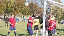 Fotbal–1. B třída: Sp. Dl. Újezd – J. Domažlice B 2:1