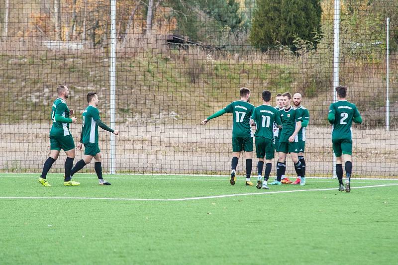 13. kolo KPM: Bolevec - Stříbro (zelení) 1:6.