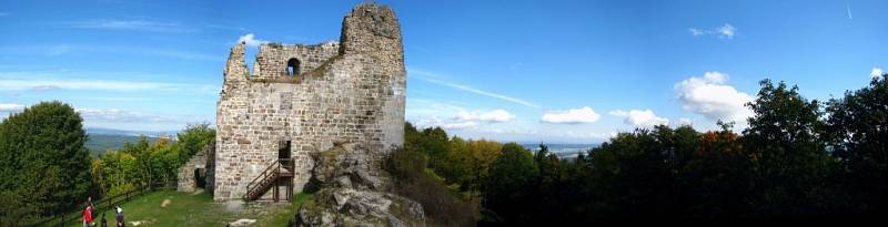 Poslední záříjový den byl posledním letošním dnem, kdy na Přimdě prováděl průvodce Josef Rídl.