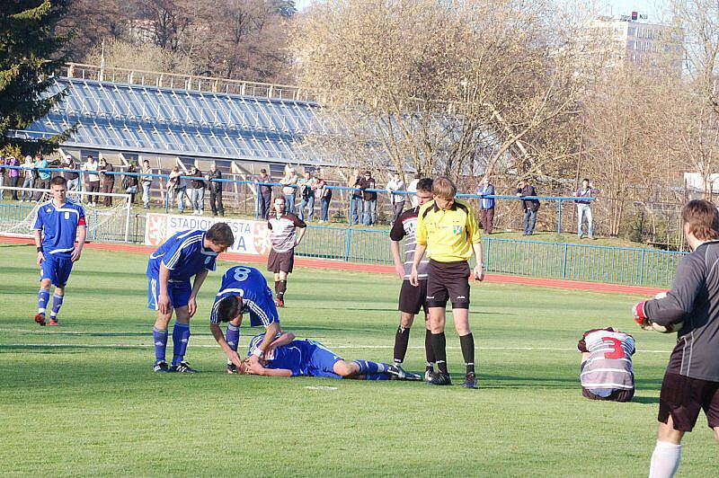 Fotbal–divize: FK Tachov–J. Třeboň 3:3