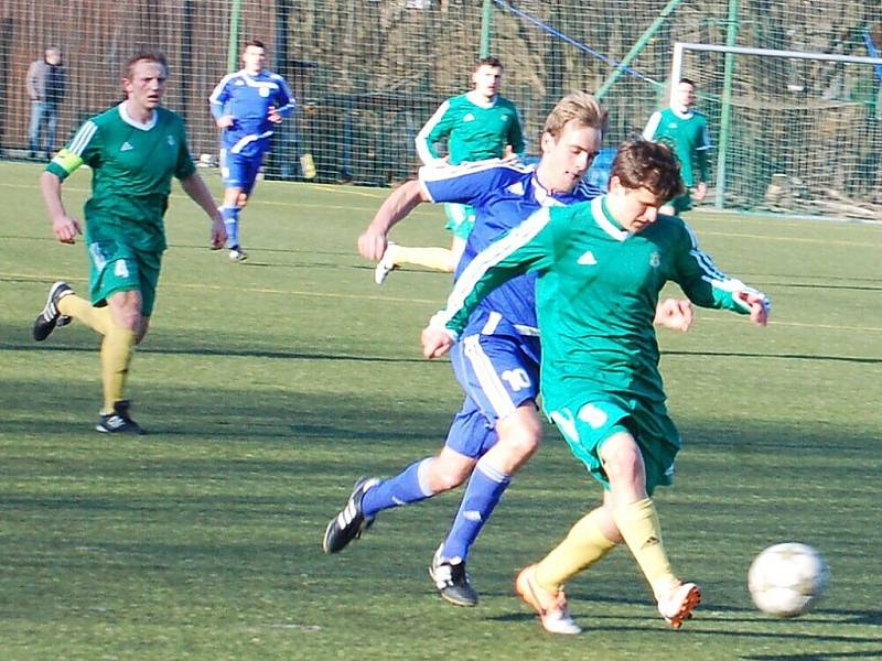 Jarní premiéra v divizi FK Tachov vyšla, porazil 1. FC Karlovy Vary a.s. 4:0