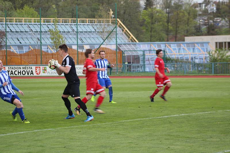 Z utkání Tachov - Domažlice B.