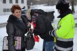 Policisté vyrazili na přechod smrti.