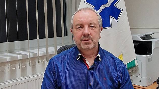 Ředitel Zdravotnické záchranné služby Ústeckého kraje Petr Bureš.