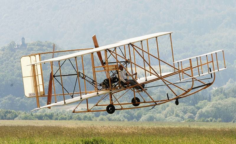 Jediný létající Wright flyer na světě, Ústí 2010