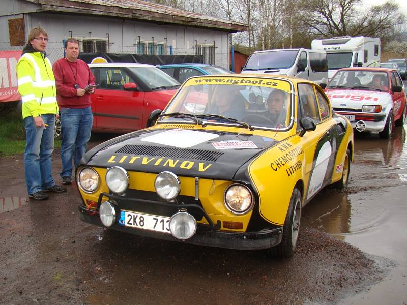 Rallye Praha Revival 2016 na Chabařovicku.