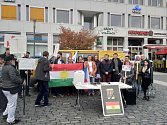 Za Rojavu se demonstrovalo i v Ústí.