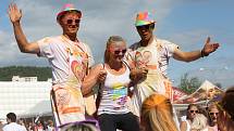 Za zábavou a za sportem dorazilo v v Ústí nad Labem na Rainbow run 2017 několik stovek návštěvníků.