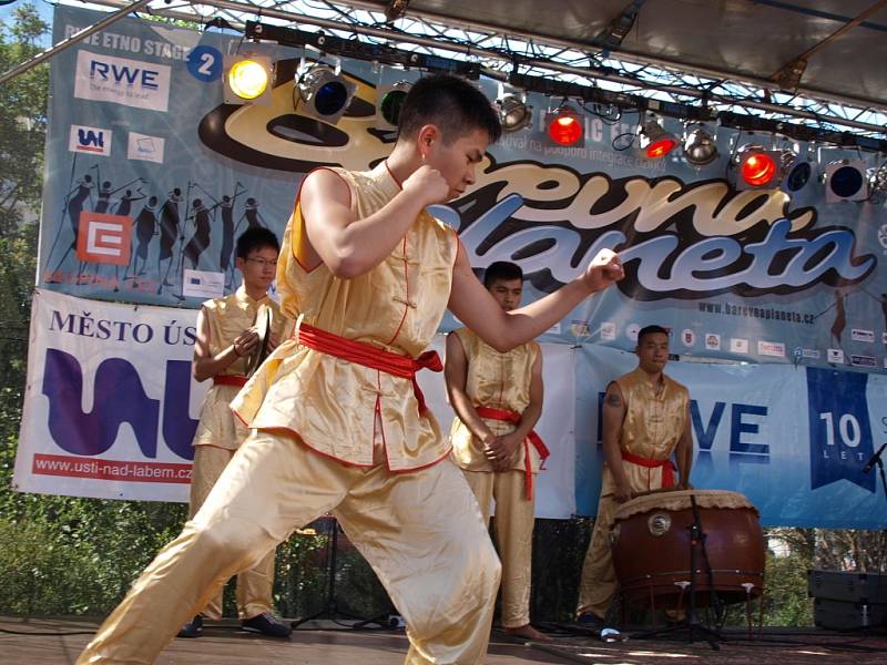 Čtrnáctý ročník multietnického festivalu Barevná planeta. 