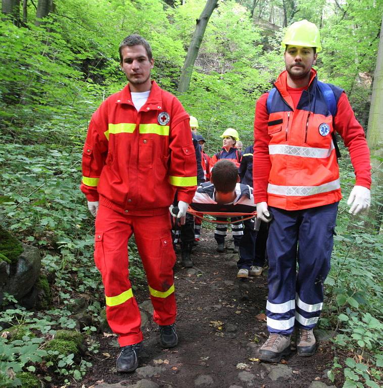 Cvičení má prověřit součinnosti členů Červeného kříže (ČČK) při pátraní po pohřešované osobě se zraněním.