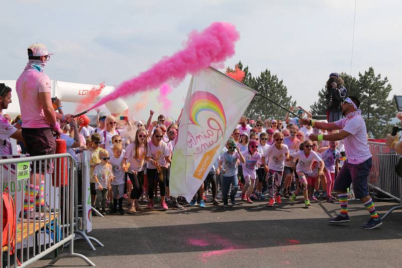 Rainbow Run na ústecké Severní Terase