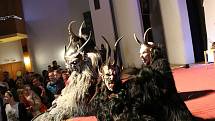 Krampusáci v Ústí nad Labem.