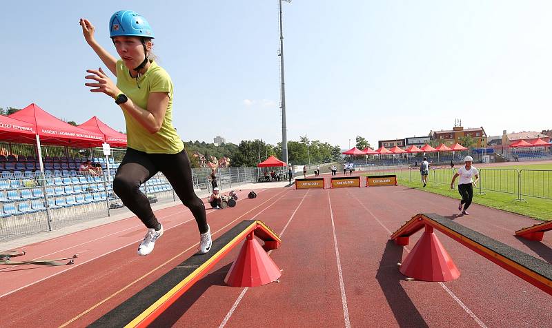 V Ústí nad Labem se koná tři dny republiková soutěž v požárním sportu 2019, kde soutěží v disciplínách jak profesionální hasiči tak dobrovolné jednotky a spolky.