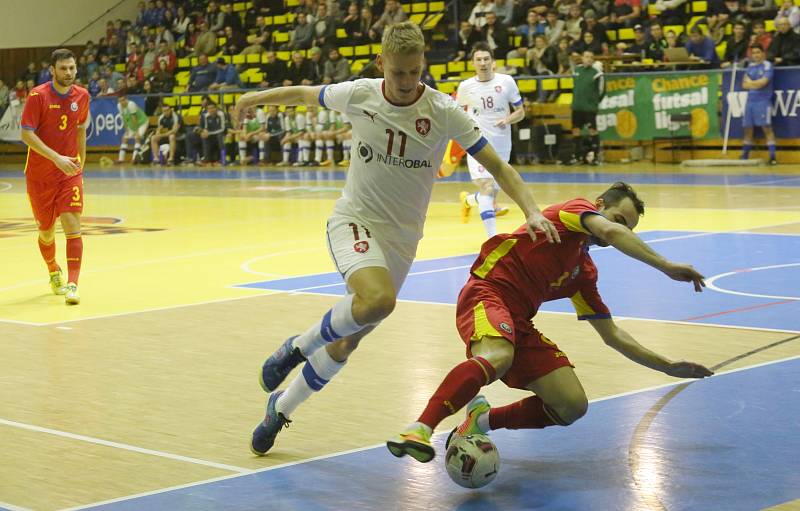 Čeští futsalisté v Ústí podlehli Rumunsku 2:3.