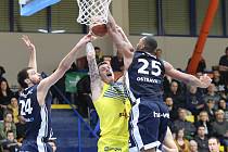 Basketbalový zápas Ústí nad Labem a Ostrava