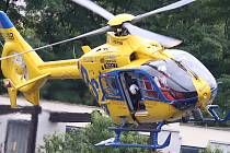 Ilustrační snímek. Vrtulník záchranné služby.