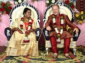 Svatby v Indii mívají až 500 hostů. Rosenkrancovi se však spokojili s účastí 25 příbuzných.