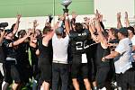 Utkání Silver Bowl mezi Vysočina Gladiators (v bílém) a Ústí nad Labem Blades